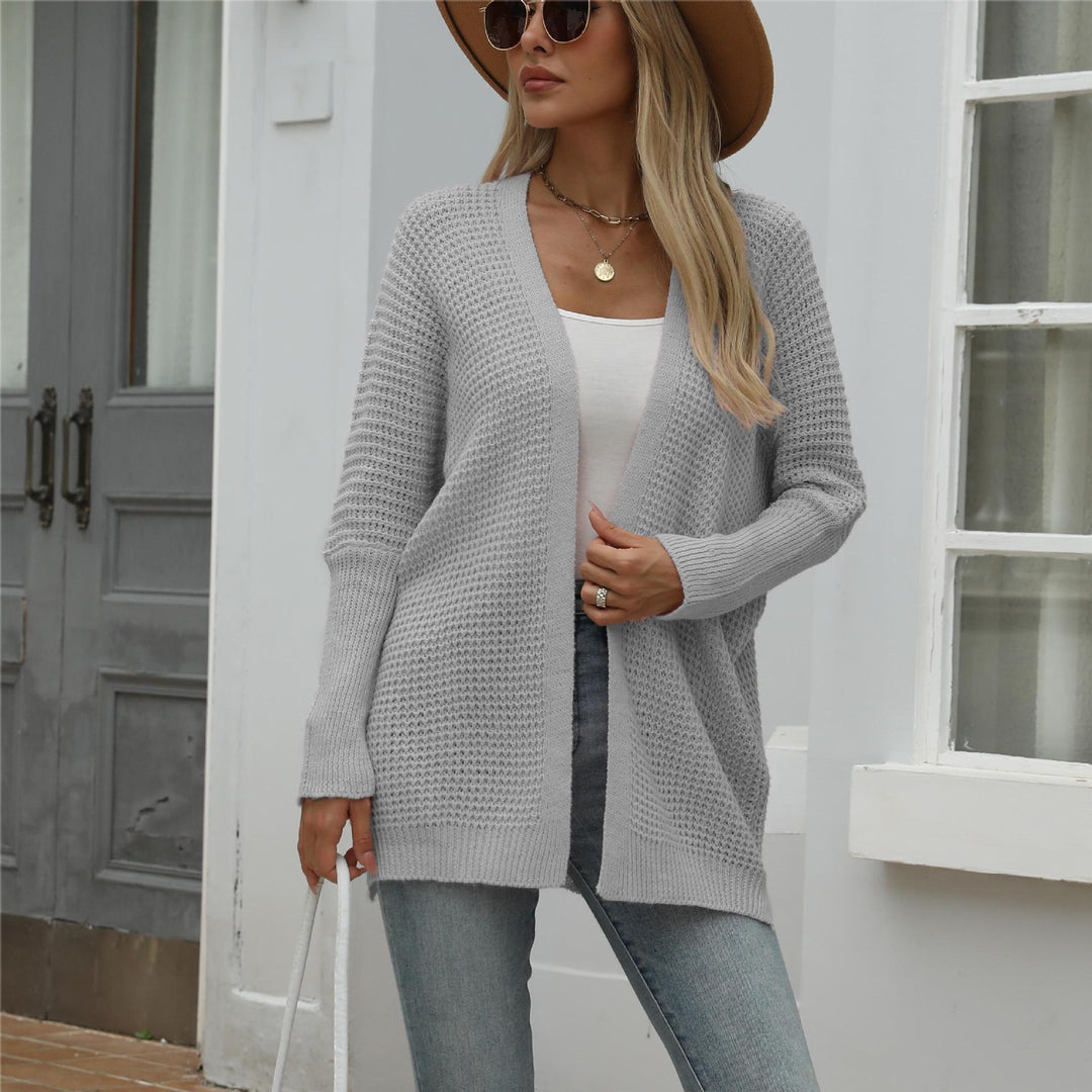 Kvinders åbne cardigan med en afslappet pasform og blødt materiale Stilla