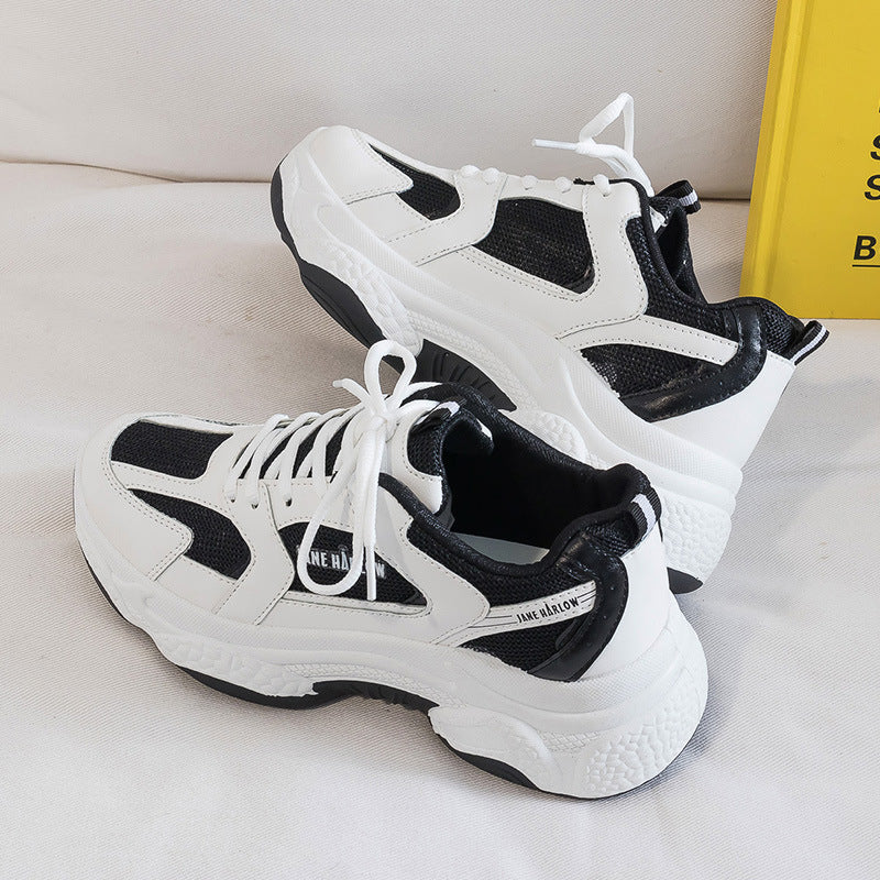 Dame Sporty Sneakers med åndbart mesh-overflade og skridsikker sål Stilla