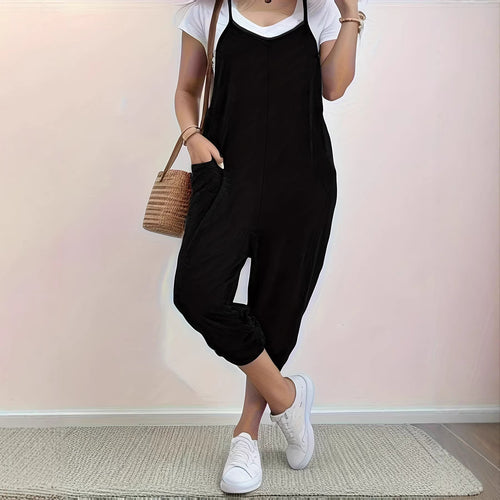 Dame jumpsuit med komfortabel pasform og praktiske lommer Stilla