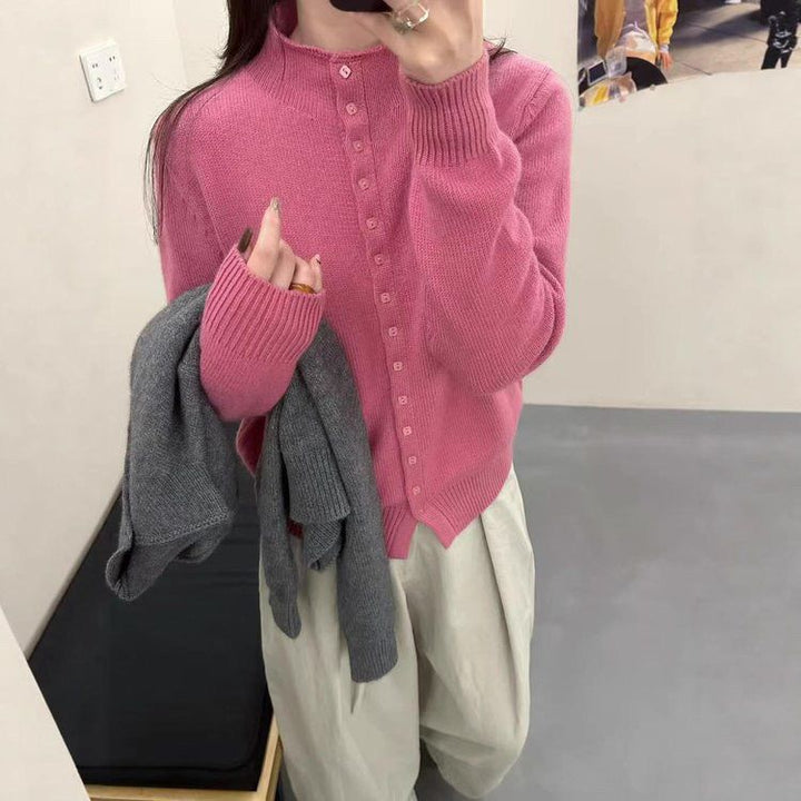 Kvinders varme strikket cardigan Stilla