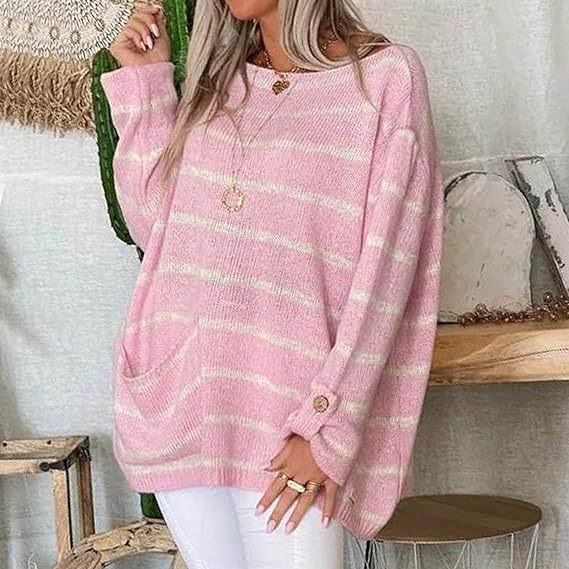 Stilla | Stribet Pullover med moderne design