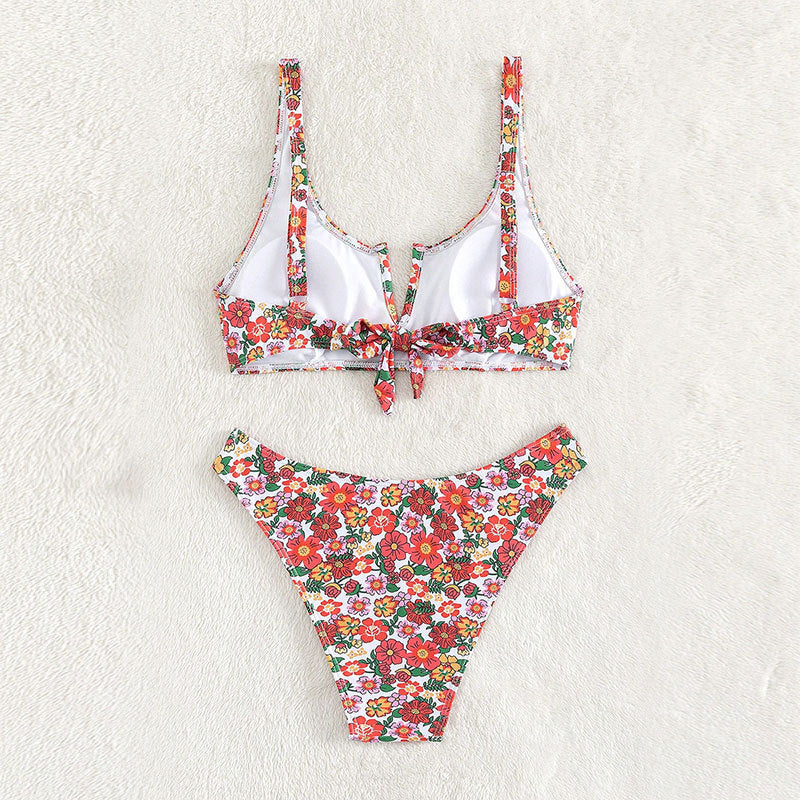 Dame Floral Design Bikini Skovae