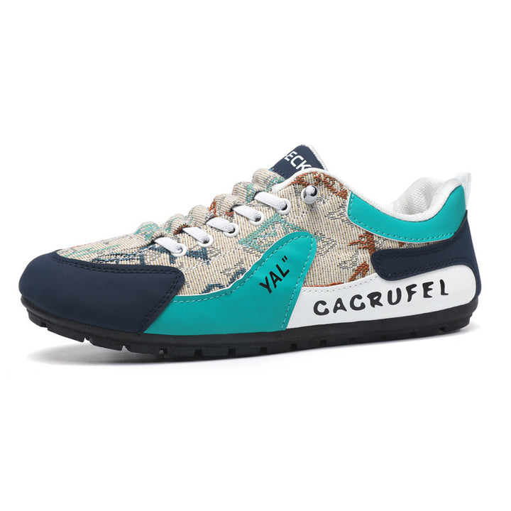 Femme Sporty Multi-Texture Atletik Sneakers Stilla