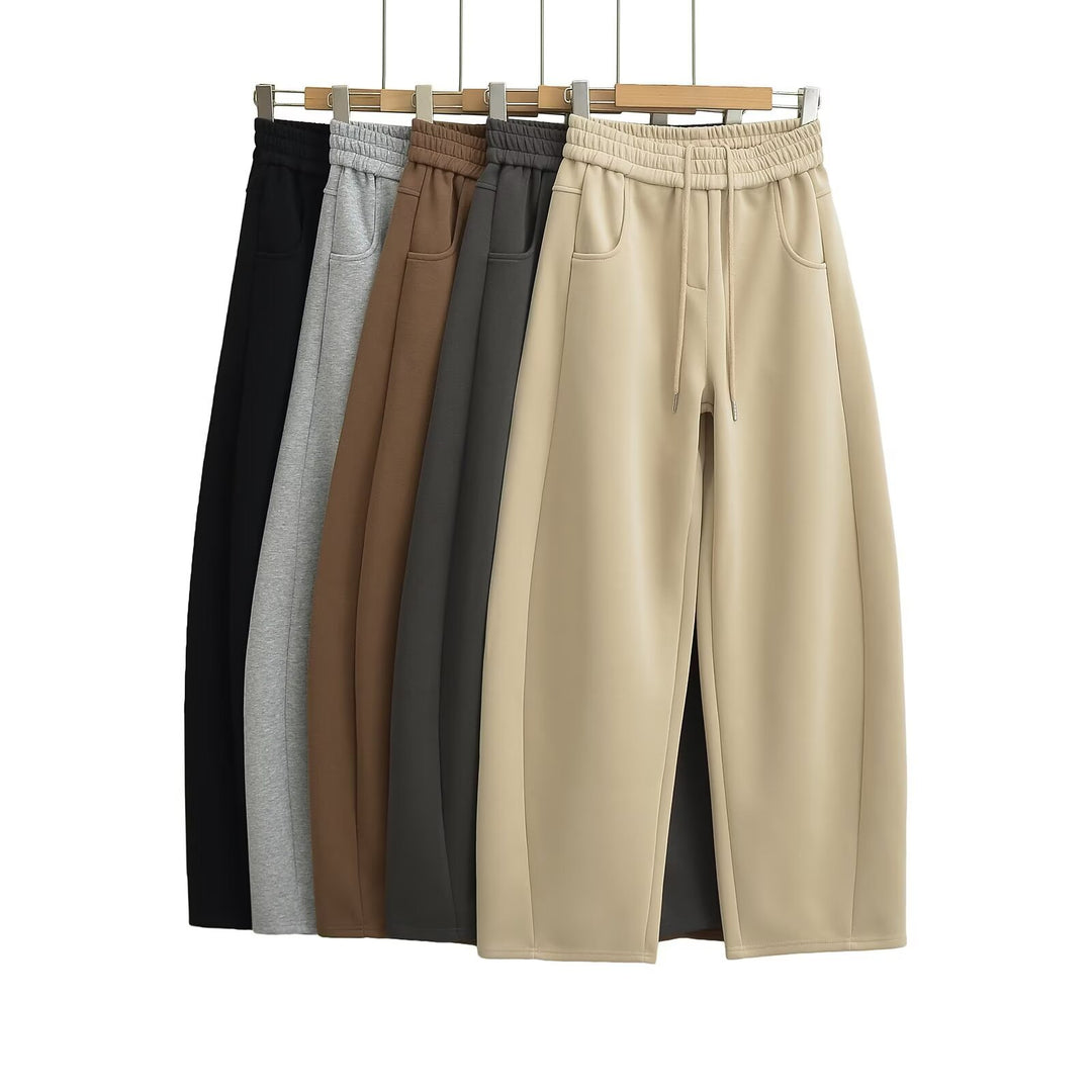 Dame Sporty fritidsbukser med elastisk talje og afslappet pasform Stilla