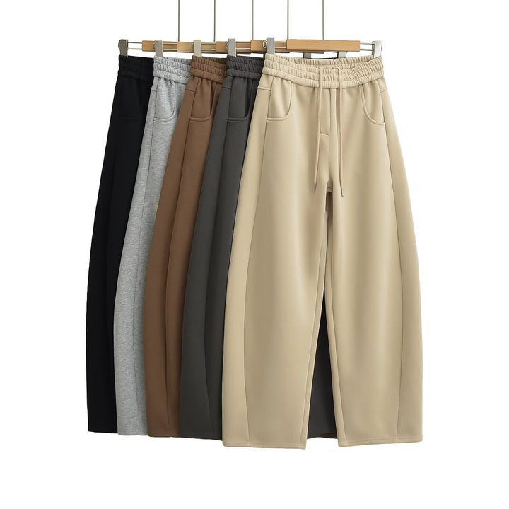 Dame Sporty fritidsbukser med elastisk talje og afslappet pasform Stilla