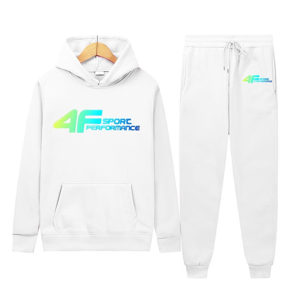 Kvinders hoodie og joggers sæt med sporty komfort Skovae