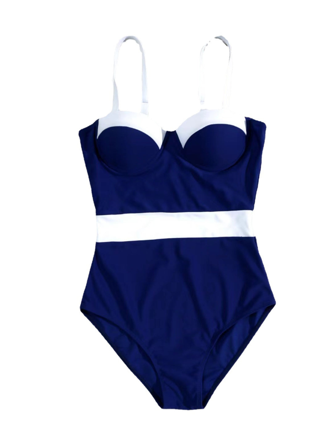 Dame Heldragt med moderigtig bustier-design og kontrasterende stropper Stilla