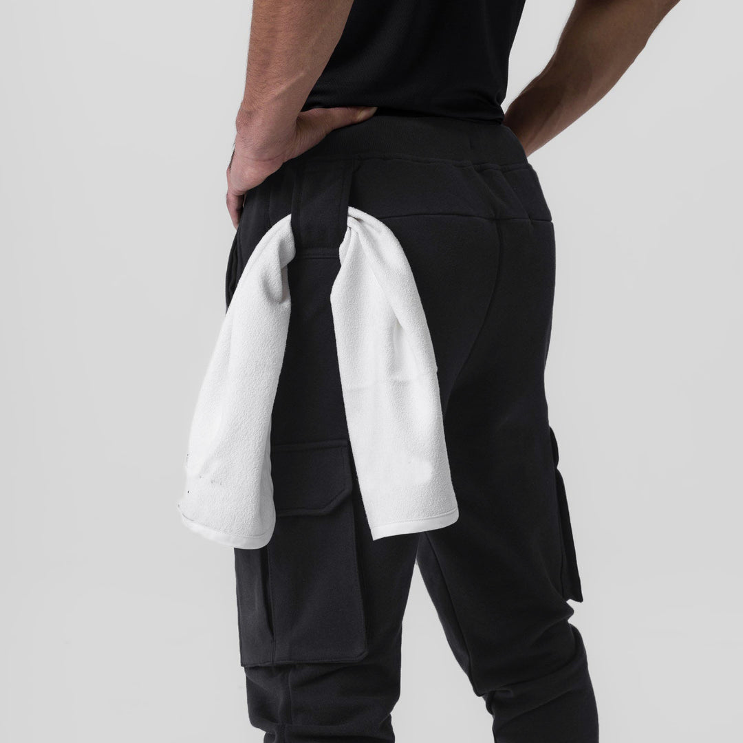 Herrer Multifunktionel Cargo-Joggingbukser med sidelommer og elastisk linning Stilla