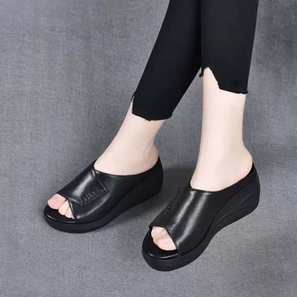 Dame nan ortopædisk inspirerede slip-on mule med viskoelastisk memory fodseng Skovae