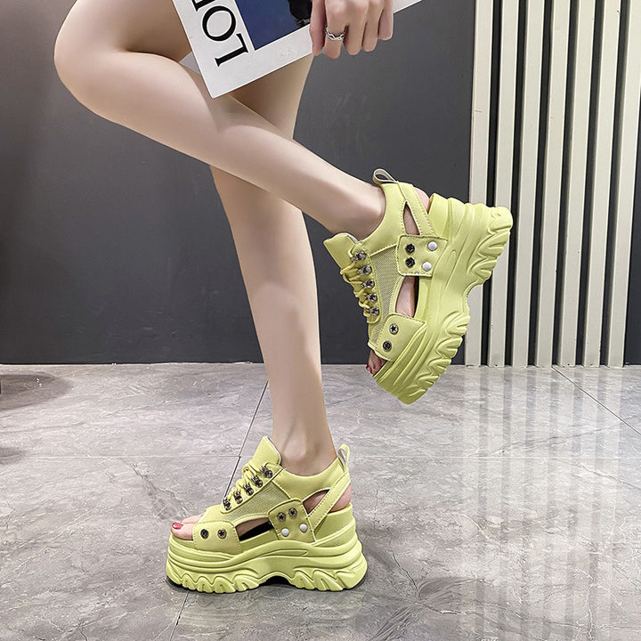 Dame Chunky Sneaker med moderigtigt mesh-overdel og robust plateau Stilla