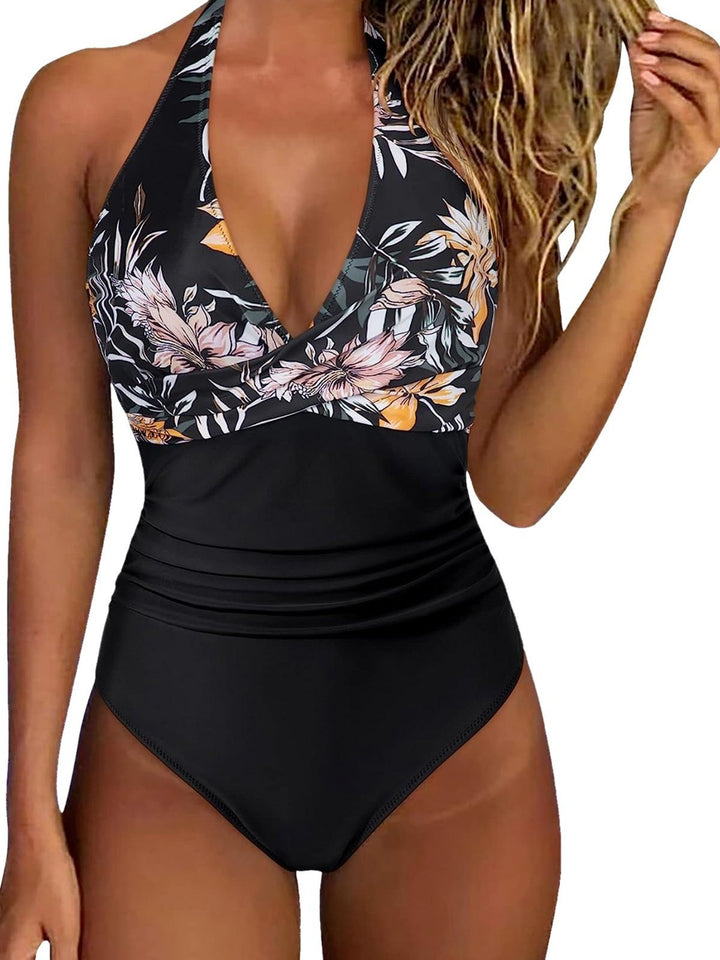 Dame Floral Design Badedragt Stilla
