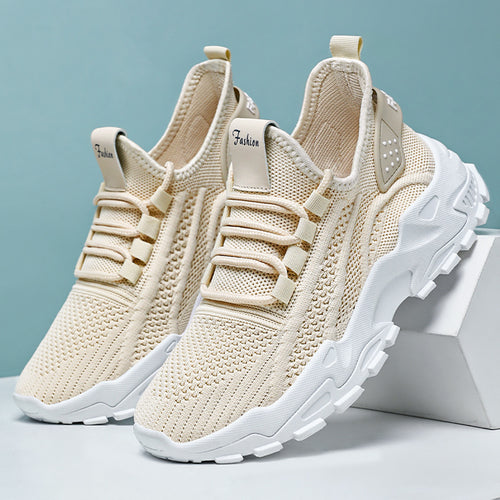 Herrer Sneakers med åndbart mesh og sportligt design Stilla
