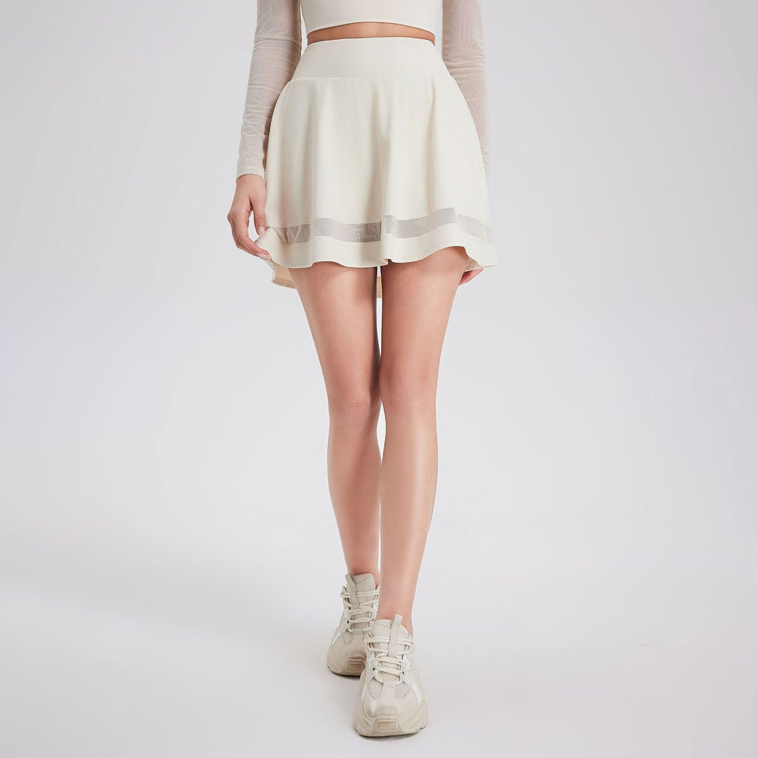 Stilla | Livet Slankende Skort Hurtig Tør, Indbygget Shorts & Multi Sport