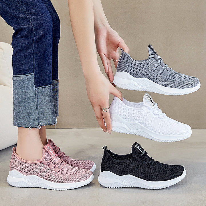 Femme Modische Lette Slip-On Sneakers Stilla