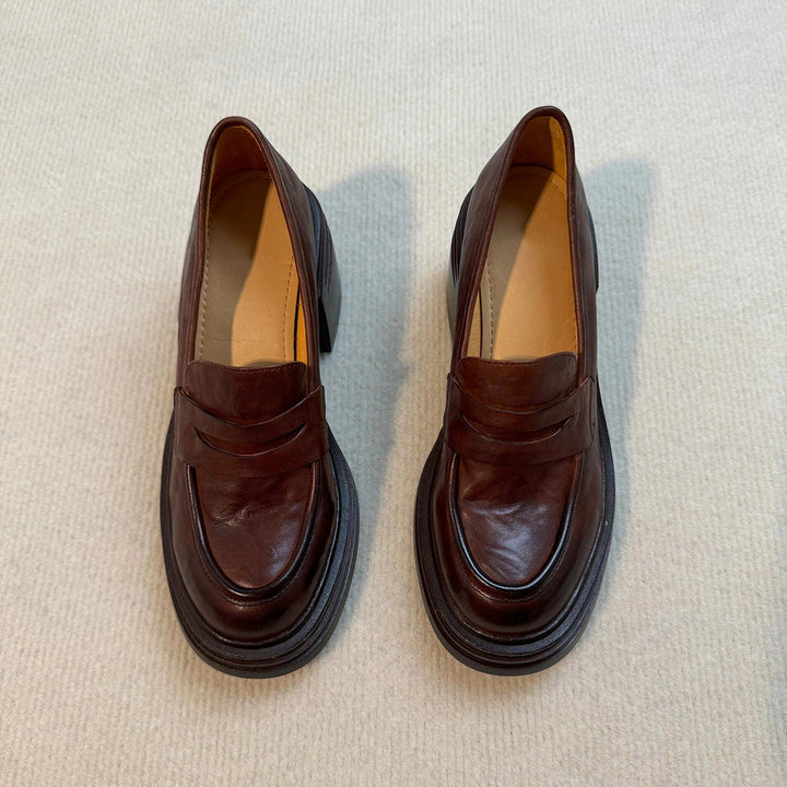 Dame elegante chunky Slipper Stilla