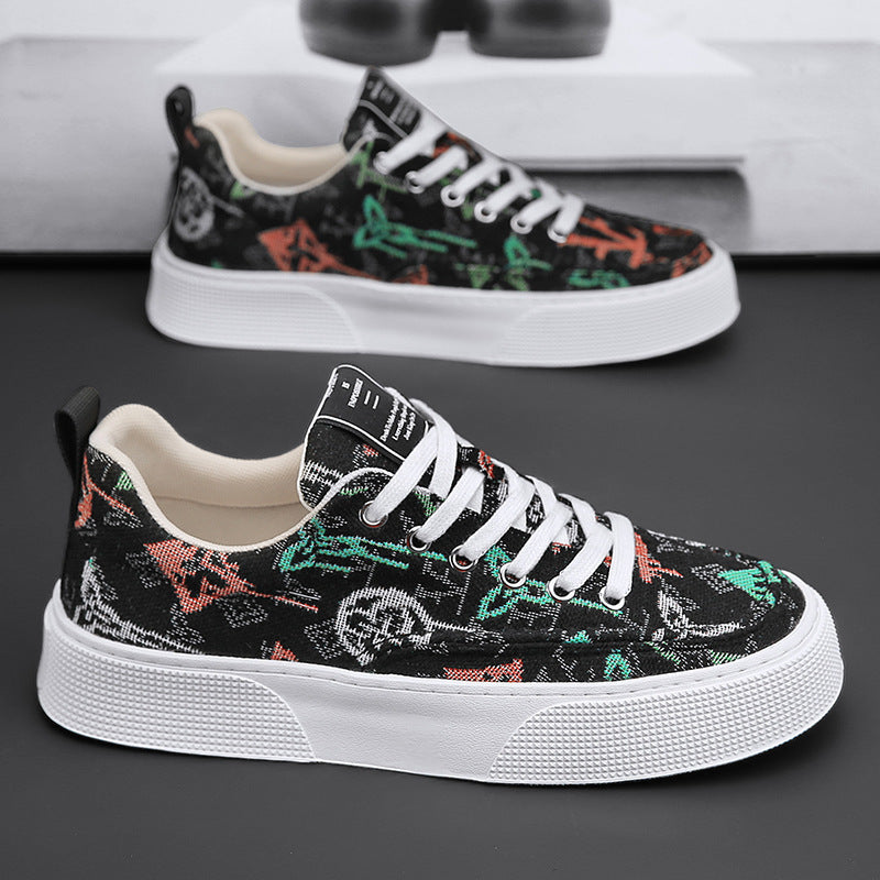 Dame Modische Sneakers med kontrasterende design og blød fodsenge-teknologi Stilla