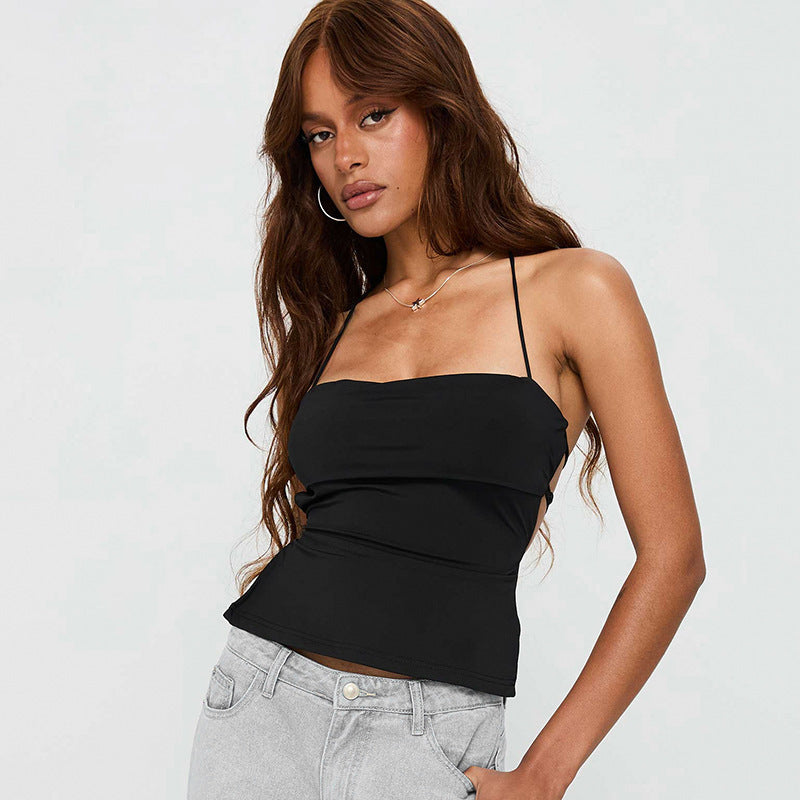 Dame casual tanktop med kvalitetsmateriale og moderigtigt snit Skovae