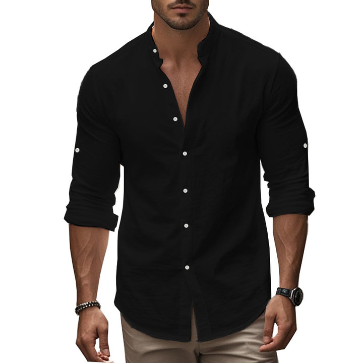 Herren Slim Fit Skjorte Stilla