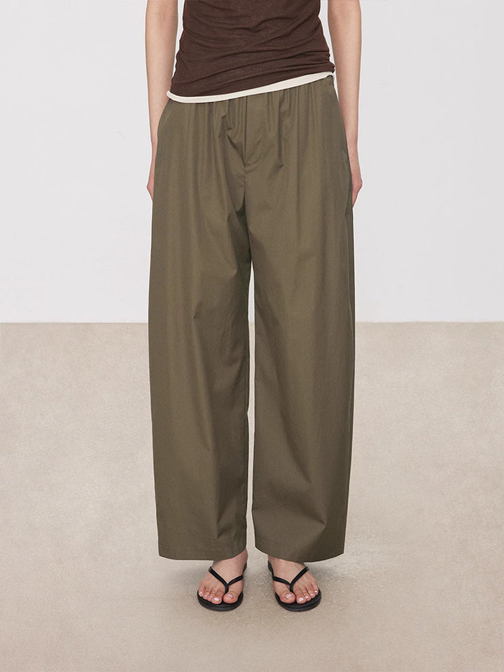 Dame vidde culotte med elastisk talje og luftig snit Stilla