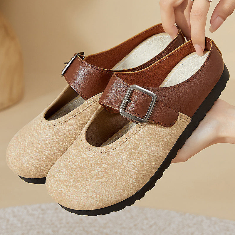 Dame Elegante Clogs med justerbar rem og komfortabel indersål Stilla