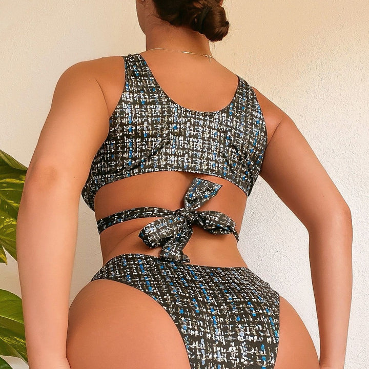 Dame Bikini-sæt med elegant ringdetalje og forførende design Stilla