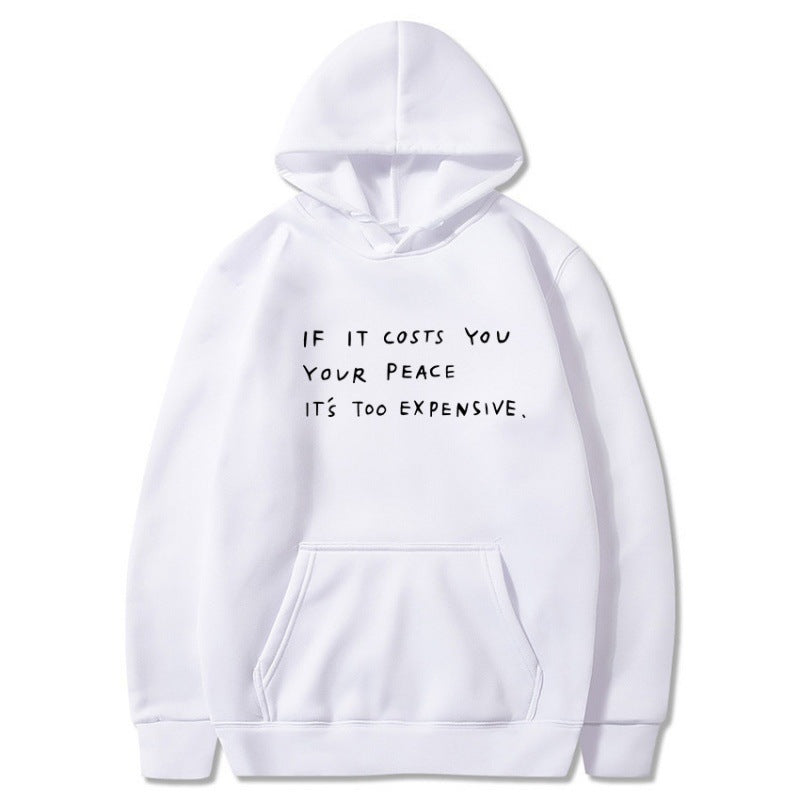 Kvinders hoodie med inspirerende citat og komfortabel pasform Skovae