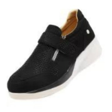 Dame Sneakers med elastisk rem og åndbart overmateriale Stilla