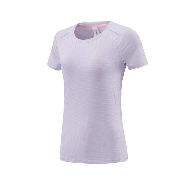 Dame Funktions-T-shirt med fugttransporterende materiale og komfortabel pasform Stilla