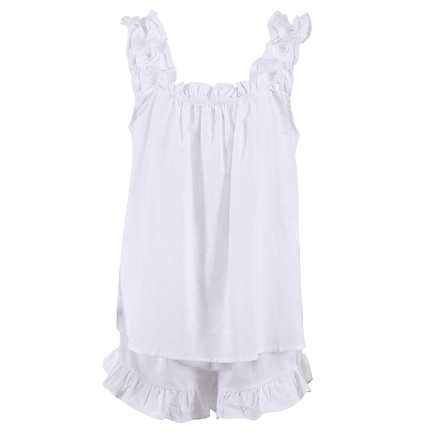 Dame luftig Off-Shoulder Kjole med Rüschendetails Stilla