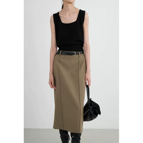 Damer elegant langærmet top med struktureret design Stilla