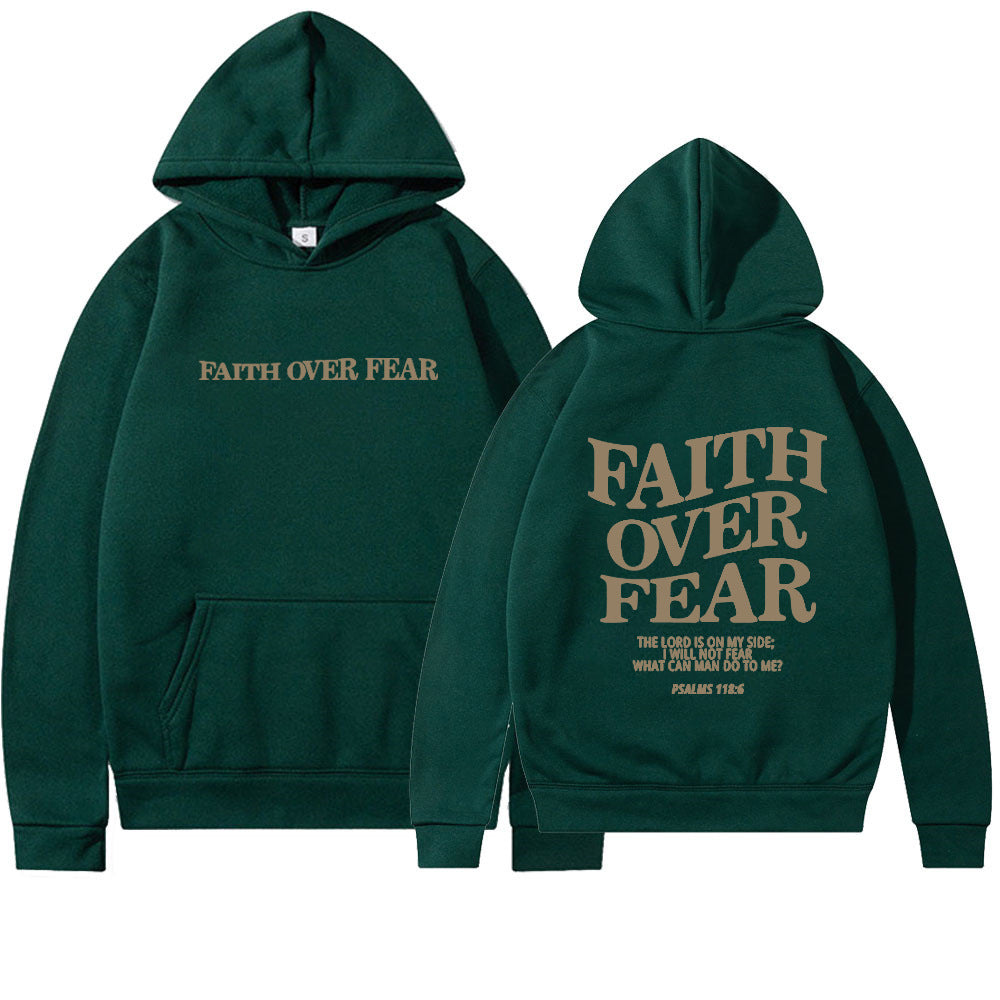 Dame hoodie med inspirerende tekst og høj kvalitet håndværk Skovae