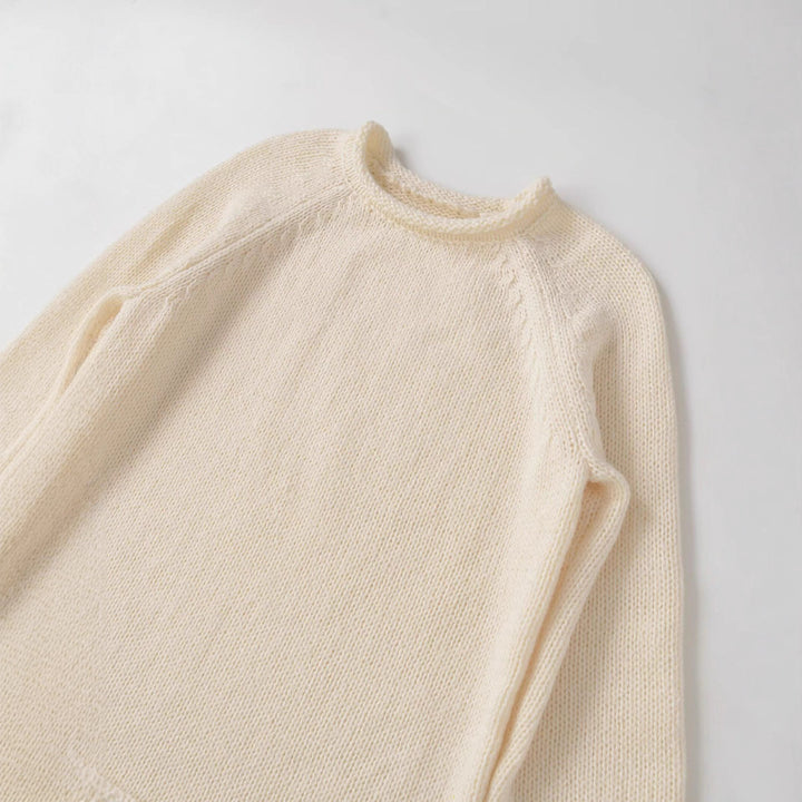 Dame luftig strikket longsleeve Stilla