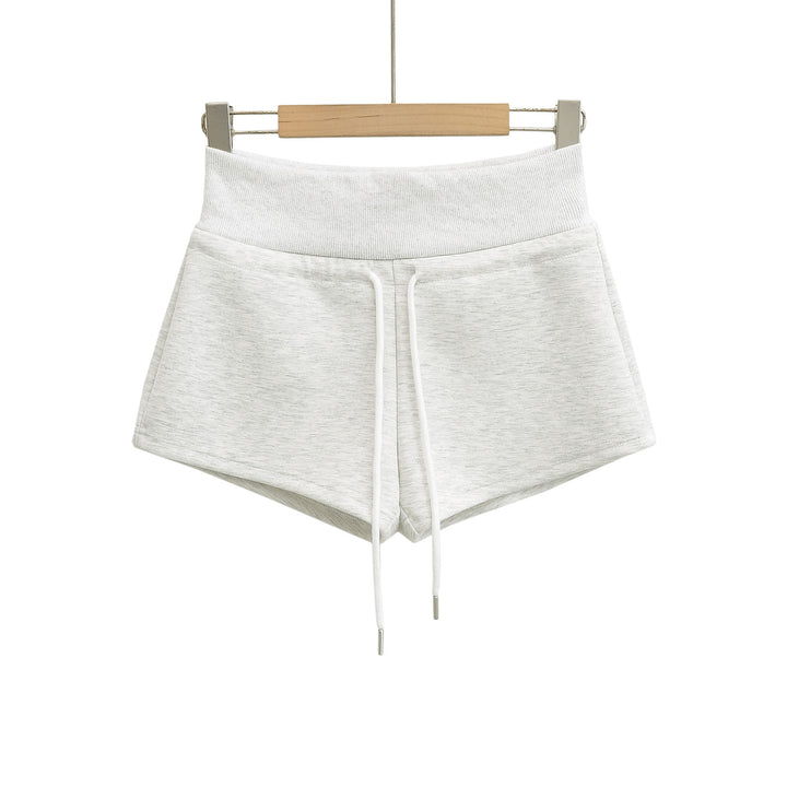 Dame Sporty Shorts med høj talje og praktisk snøre Stilla