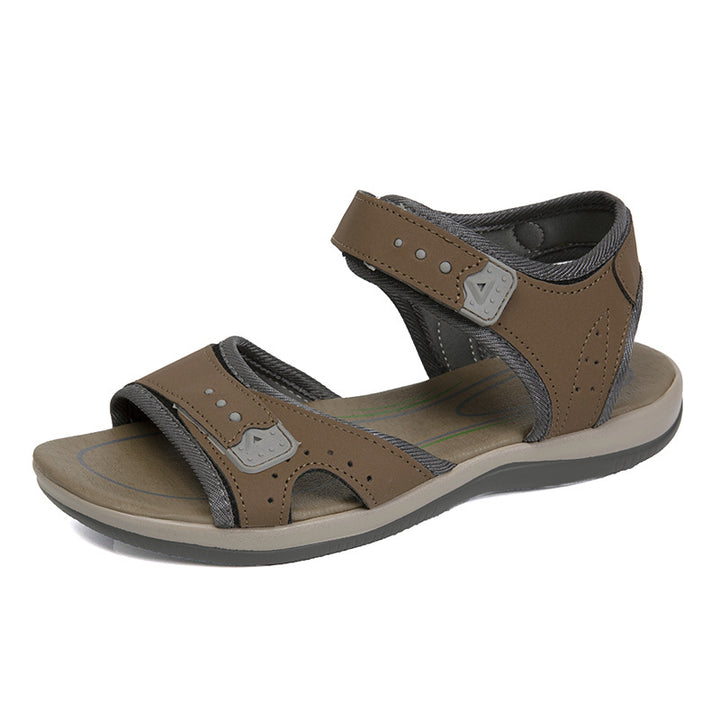 Dame udendørs sandaler med justerbare remme og ergonomisk fodseng Stilla