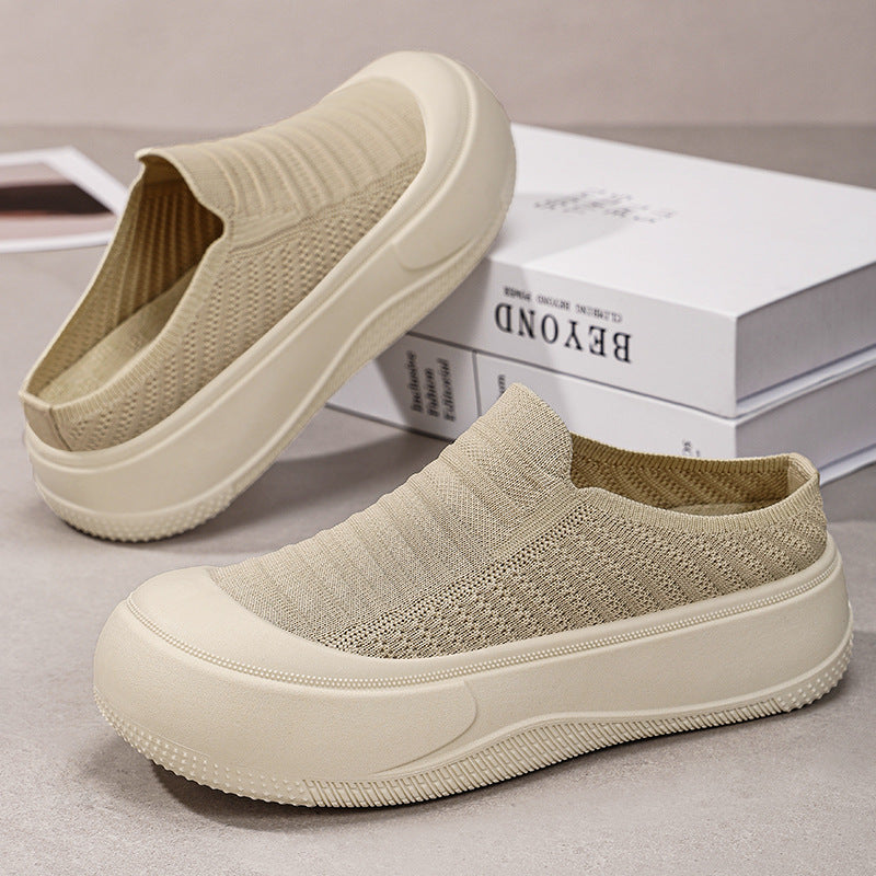 Damer Behagelige Slip-On Fritidssko med åndbar sål og elastisk konstruktion Stilla