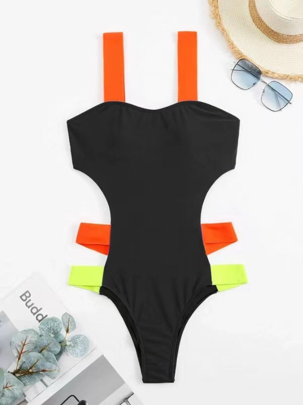 Damer Sporty Cut-Out Éntailer Badedragt Skovae