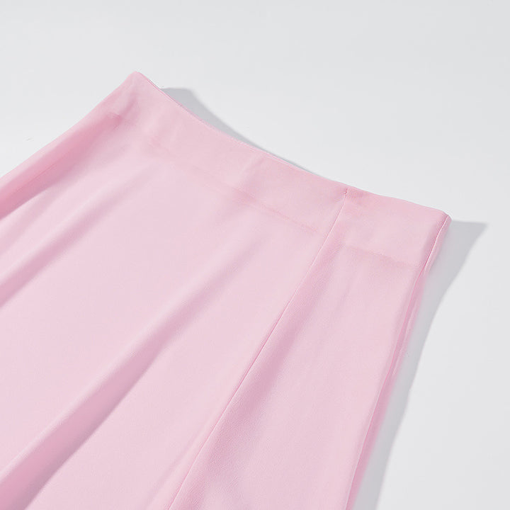 Kvinders elegante midi nederdel lavet af flydende stof Stilla