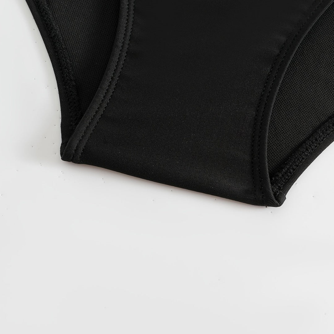 Dame High-Waist Bikini Bukser med stilfulde ruffle detaljer Skovae