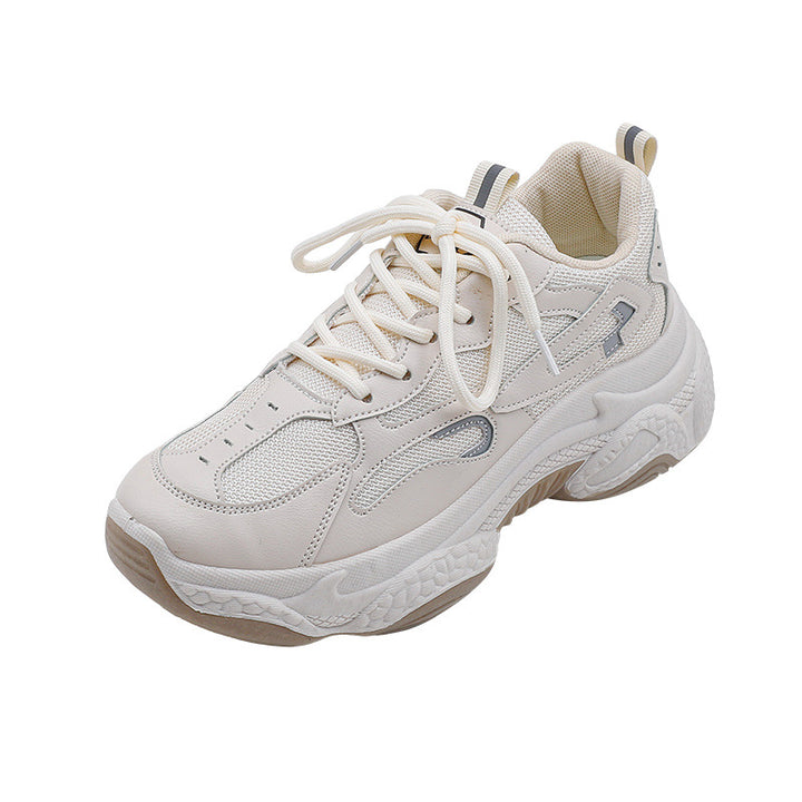 Dame Sporty sneakers med åndbart mesh-overflade og dæmpende sål Stilla