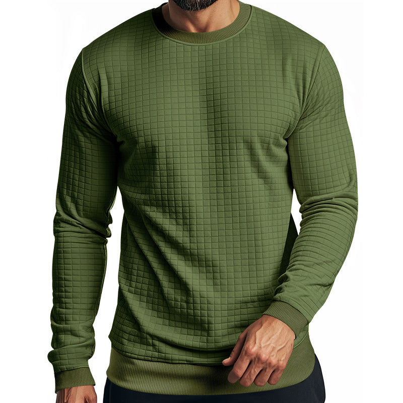 Herrer struktureret langærmet pullover Stilla