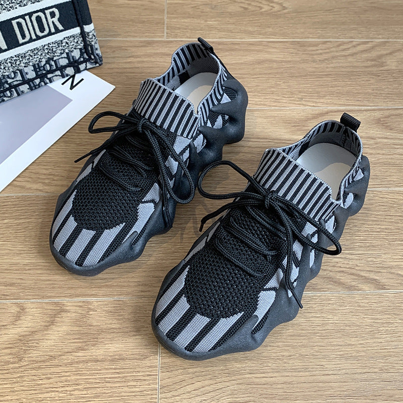 Dame Sporty Sneakers med struktureret overmateriale og innovativ sål Stilla