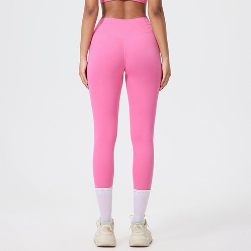 Dame Figurformende Højtydende leggings med moderigtigt Leopardmønster Stilla