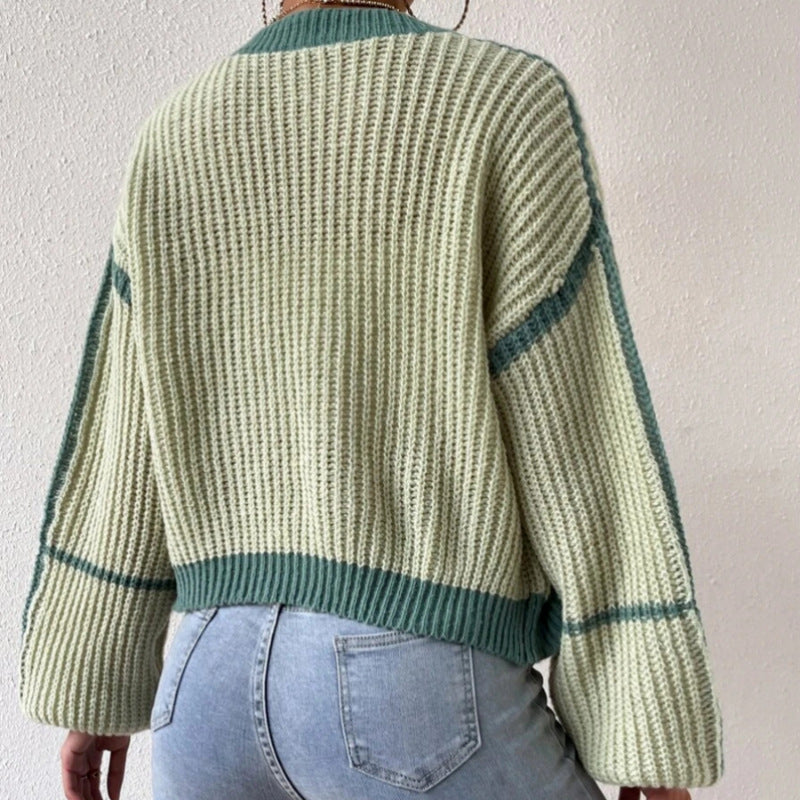 Femme Chunky Strik Åben-Front Cardigan Stilla