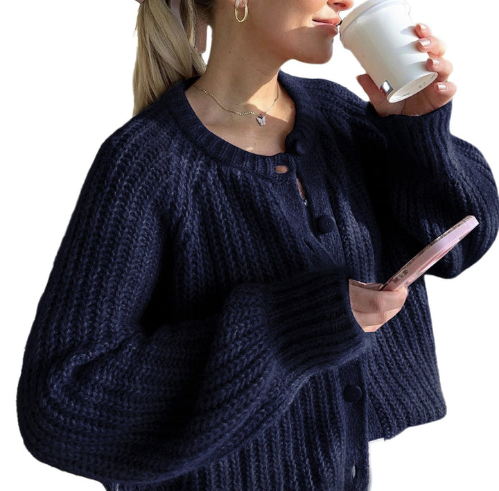 Dame Krammende Strikpullover Stilla