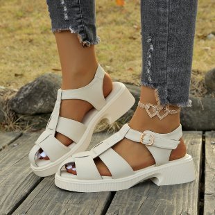 Dame Komfortable Sandaler med justerbart remdesign og skridsikker sål Stilla