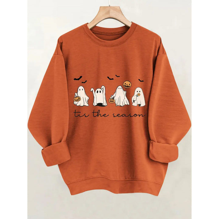 Kvinders sweatshirt med legende skræmmende design Skovae