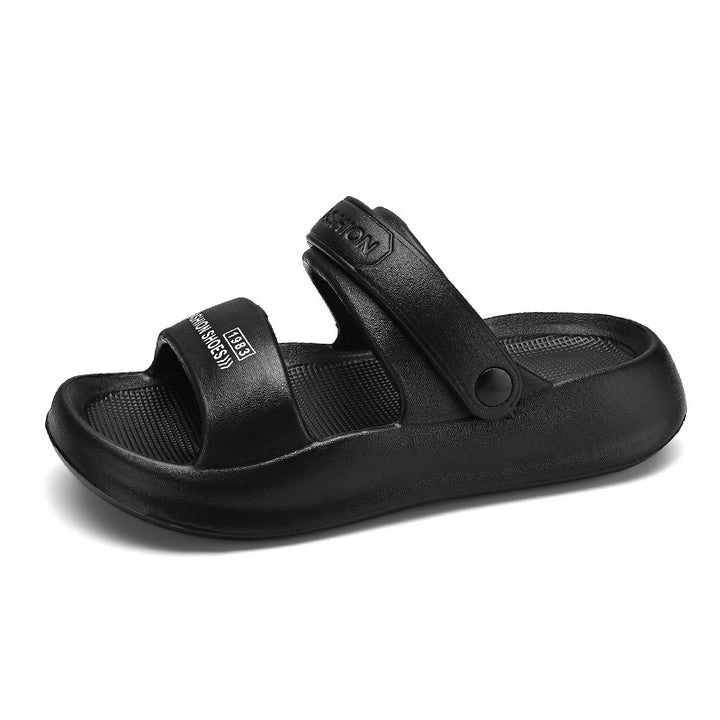 Dame Behagelige wellness-sandaler med justerbar rem og skridsikker sål Stilla
