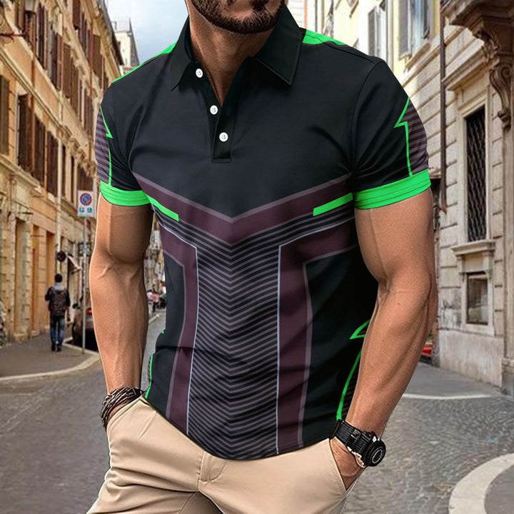 Herre Sportsligt Poloshirt Stilla