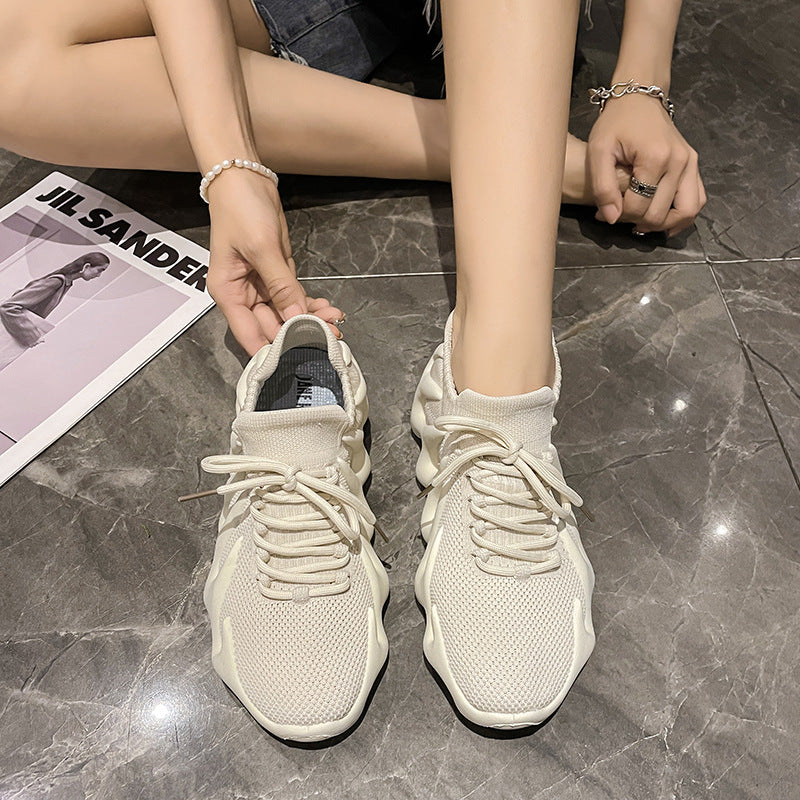 Dame Modiske Sneakers med innovativ sålestruktur og åndbart overmateriale Stilla