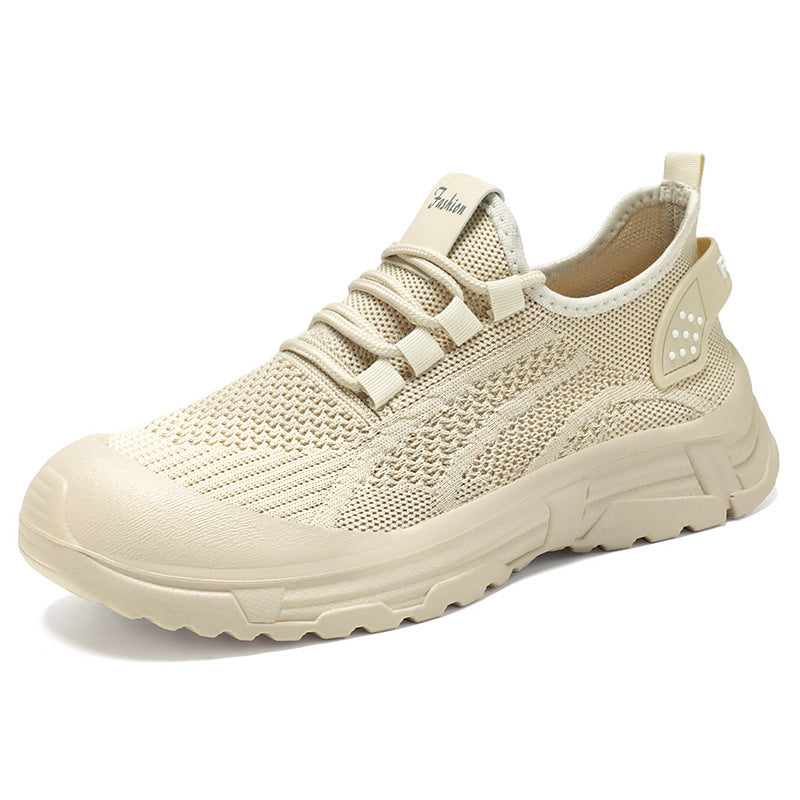 Dame Lettere Sport-Sneakers med åndbart netmateriale og fleksibelt såleprofil Stilla